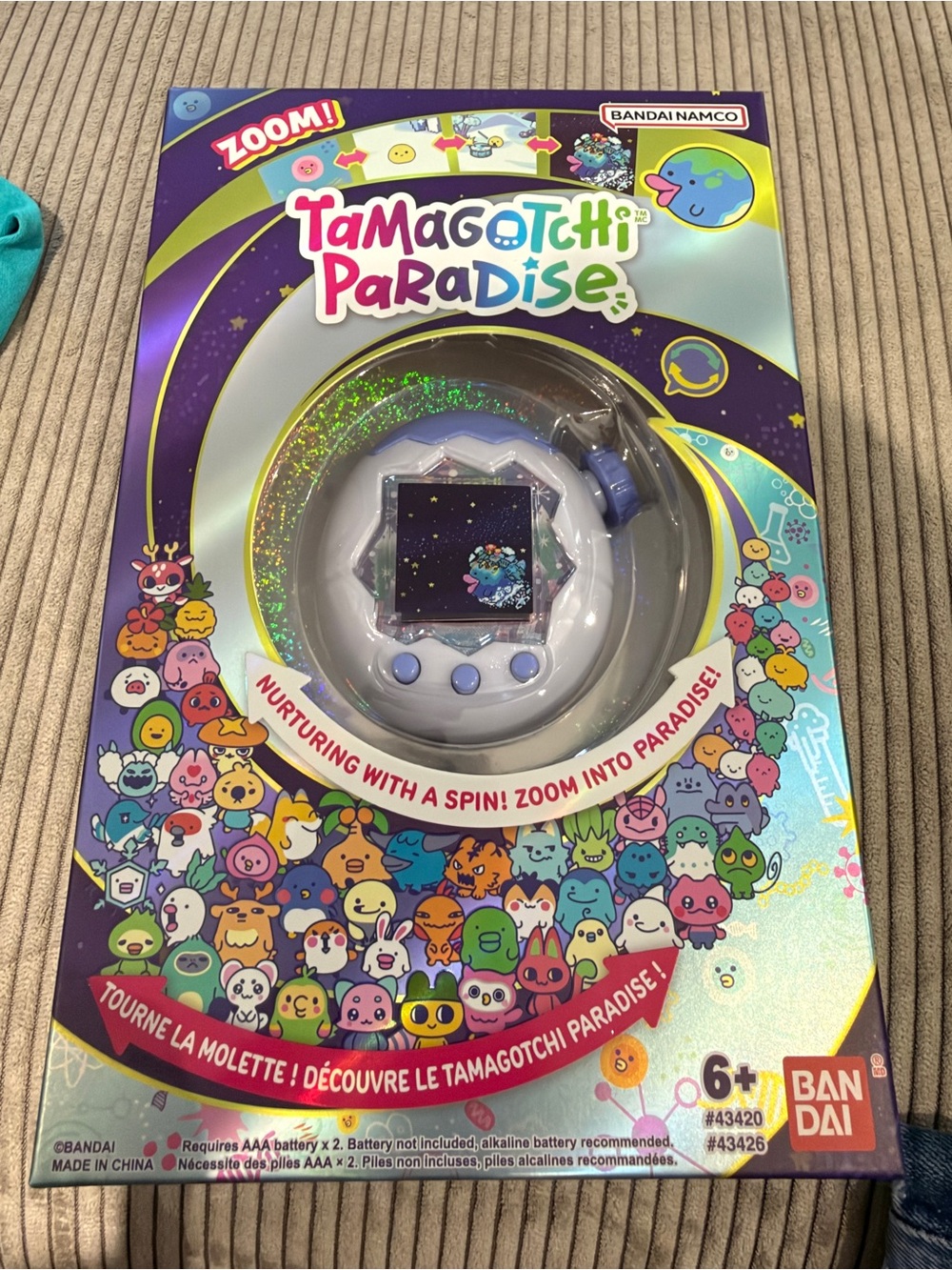 Bandai Tamagotchi Paradise Kids Toy - Glacier